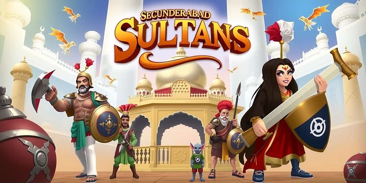 Secunderabad Sultans Official Game Cover Secunderabad Sultans Game Cover - Showing Indian Cultural Themes and Warriors